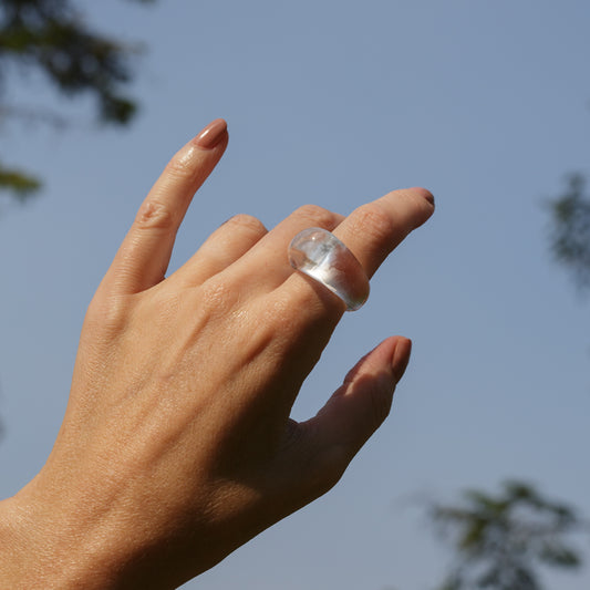Crystal Quartz Ring